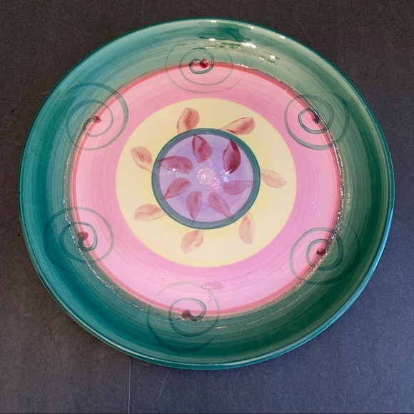 Set of 3 Gail Pitman hand painted 10” dinner plate - Picture 4 of 8